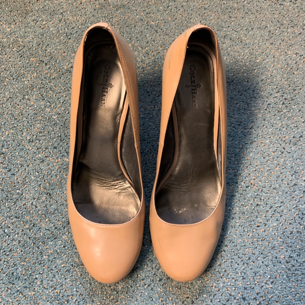 Cole Haan Patent Leather Wedges
